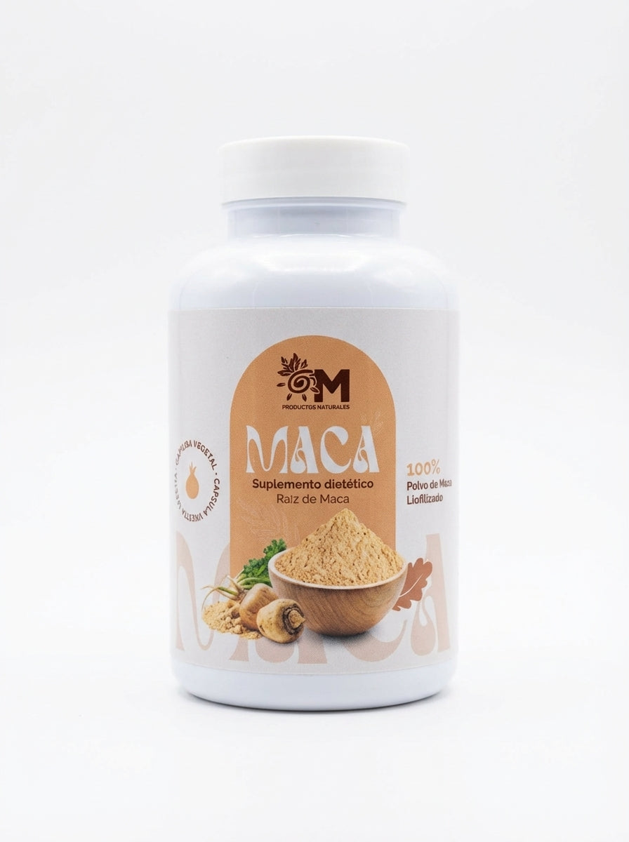 Maca Peruana Liofilizada - 120 Cápsulas